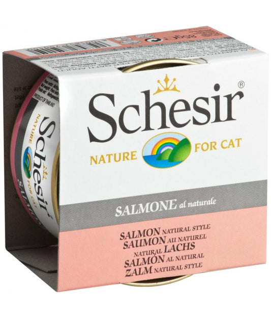 Schesir Cat Wet Food Salmon Natural Style 85G