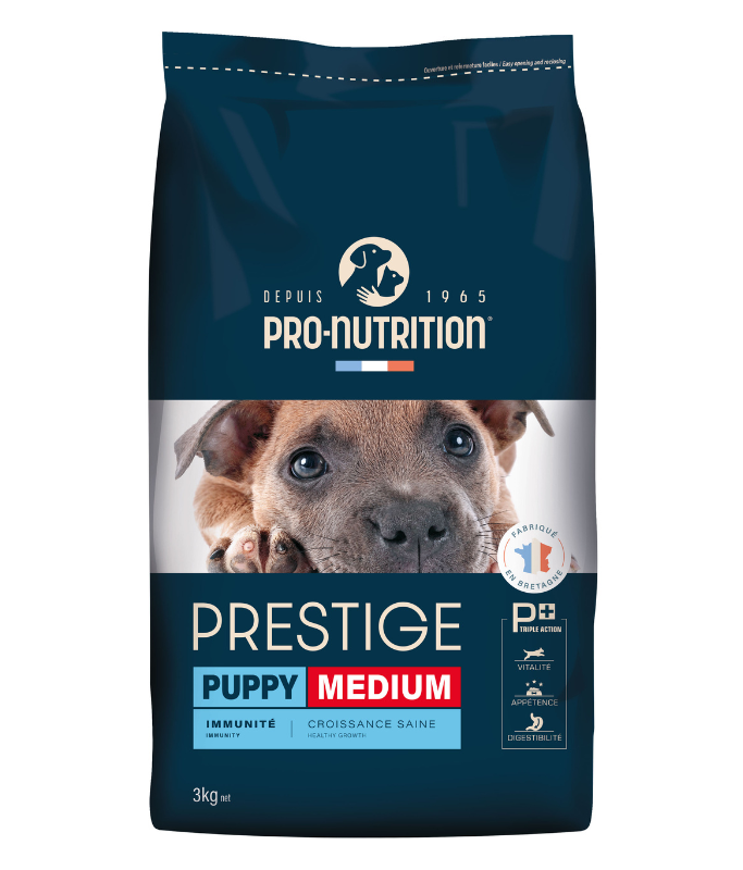 Pro Nutrition Prestige Puppy Medium Dry Dog Food 3Kg