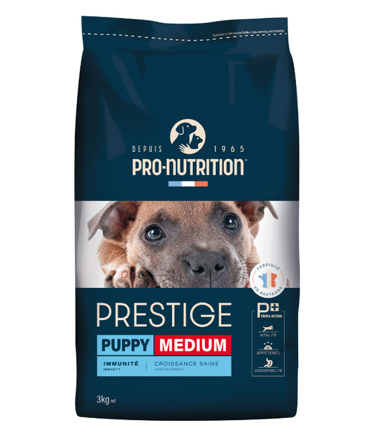Pro Nutrition Prestige Puppy Medium Dry Dog Food 3Kg