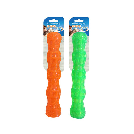 Duvo+ TPR Squeaky Stick – Durable Dog Toy [Length - 28cm]