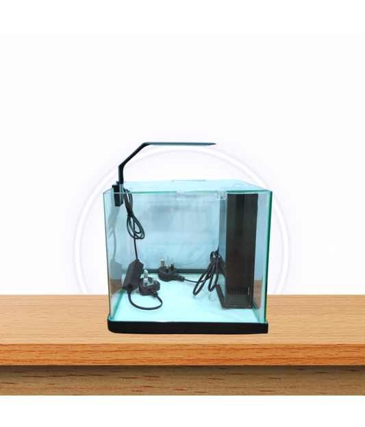 Karis Mini-200 Aquarium Kit – 10L Compact Tank – Black Finish