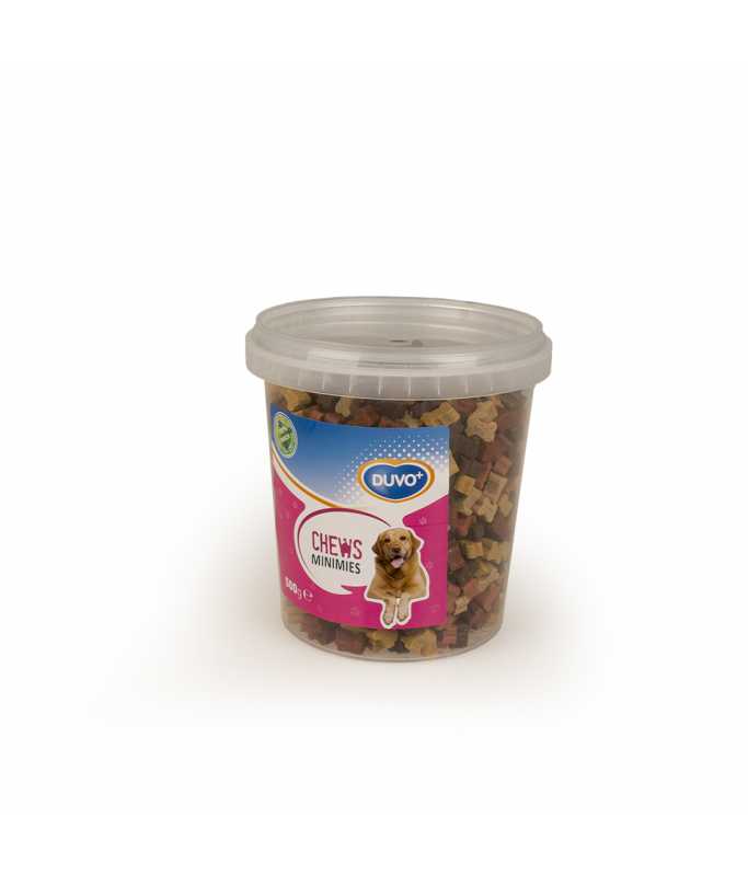 Duvo+ Chews! Minimies Dog Treat Mix 500g – Soft Chew Bites