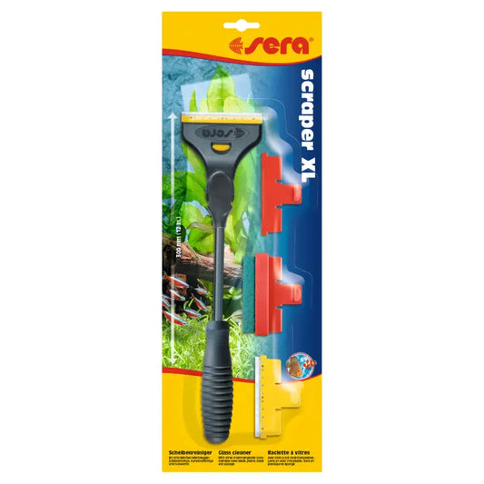 Sera XL Aquarium Glass Scraper – Extra Large Tank Cleaning Tool