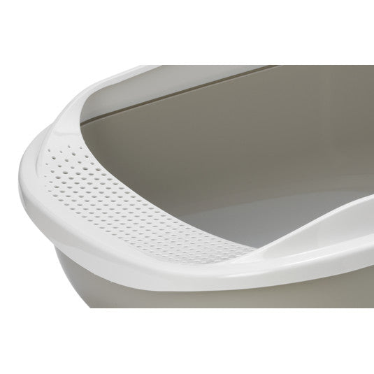 Moderna Comfy Step Cat Litter Tray – 57.6 x 42.6 x 25.5 cm – Green