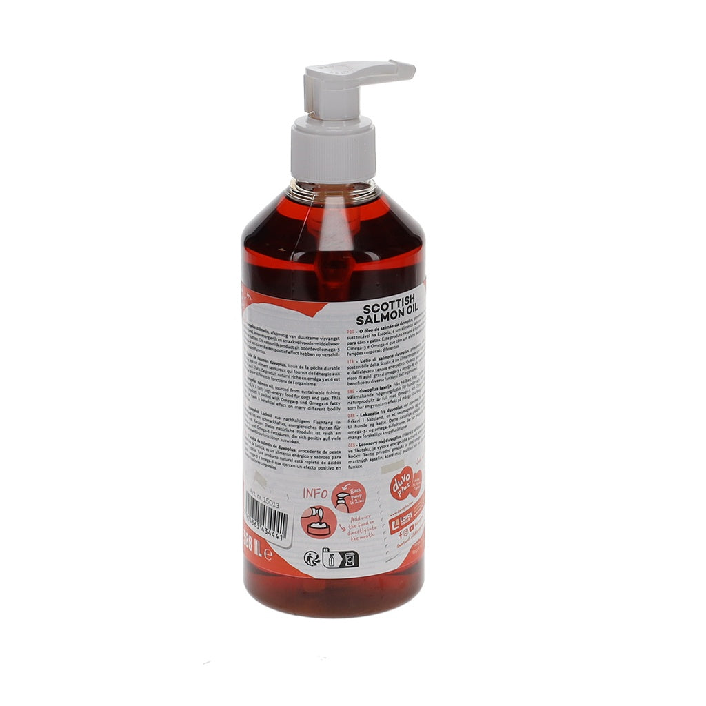 Duvo+ Scottish Salmon Oil for Cats & Dogs – 500ml Supplement