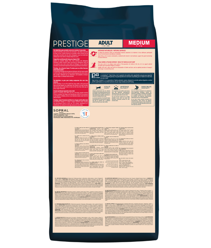 Pro Nutrition Prestige Adult Medium Dry Dog Food 15Kg