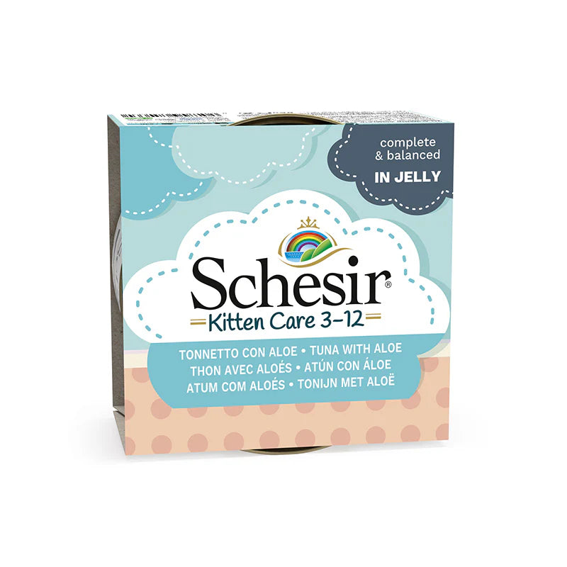 Schesir Kitten Can Tuna with Aloe 85G