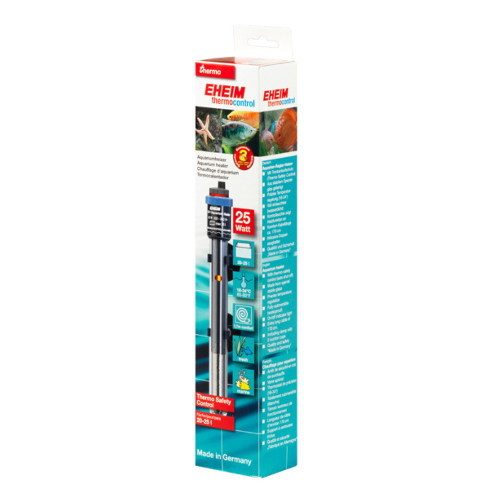 Eheim ThermoControl 25 Aquarium Heater – Adjustable, 25W