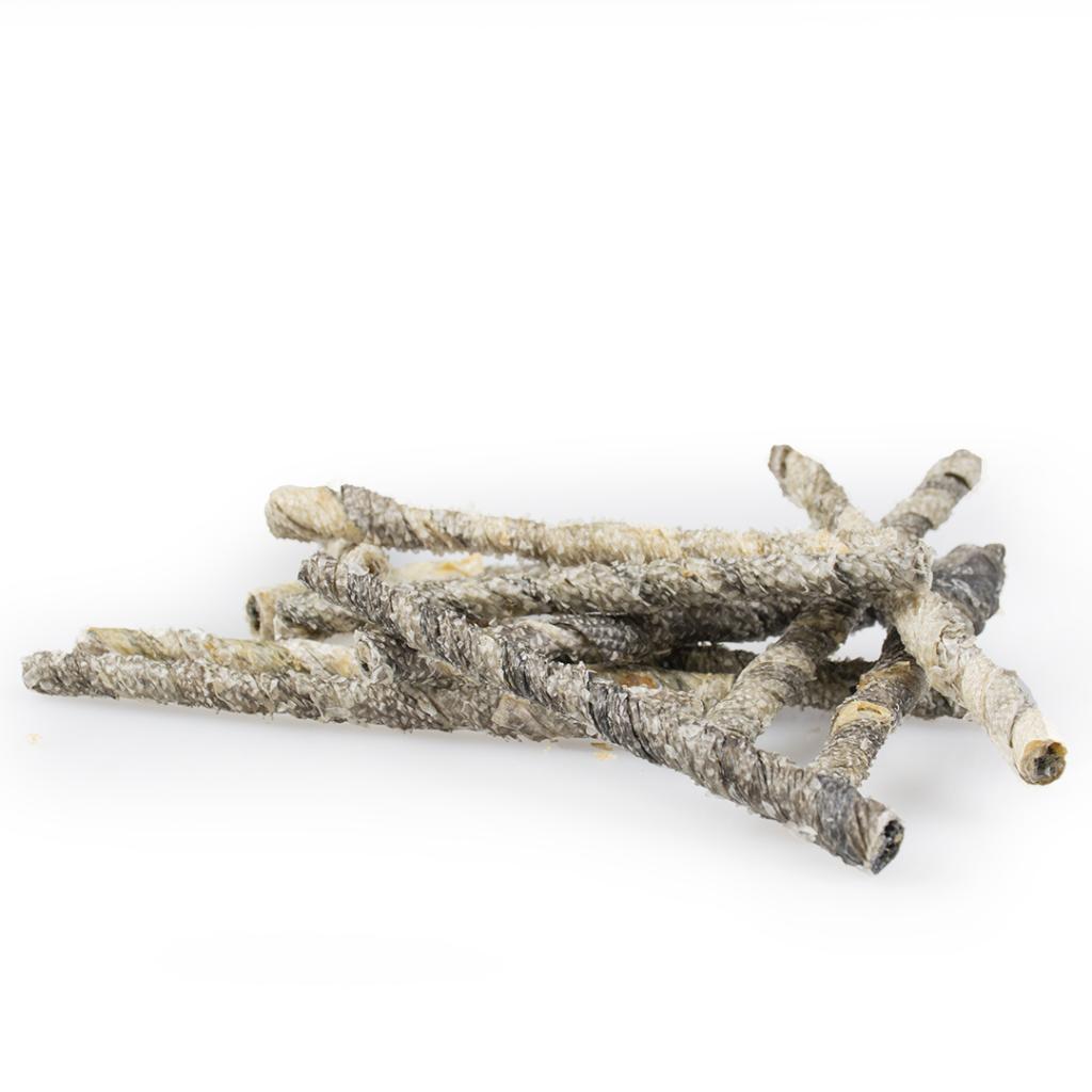 Duvo+ Cod Twisters for Dogs – 21pcs, 100g Protein Treats