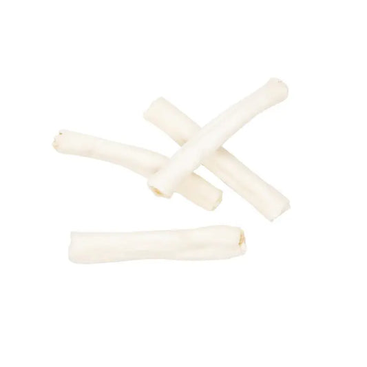 Duvo+ Roll Clean Bone Dog Chew – 4 Pc, 15cm Durable Treats