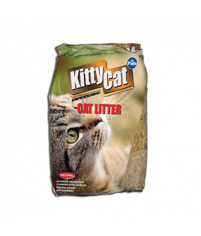 Pado Kitty Cat Round Litter – 5kg Clumping Odor Control