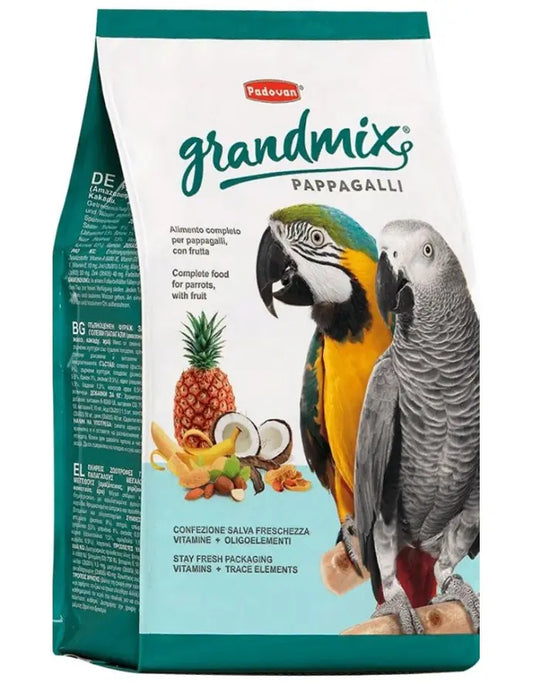 Padovan GrandMix Parrot Food – 2kg Pappagalli Seed Mix