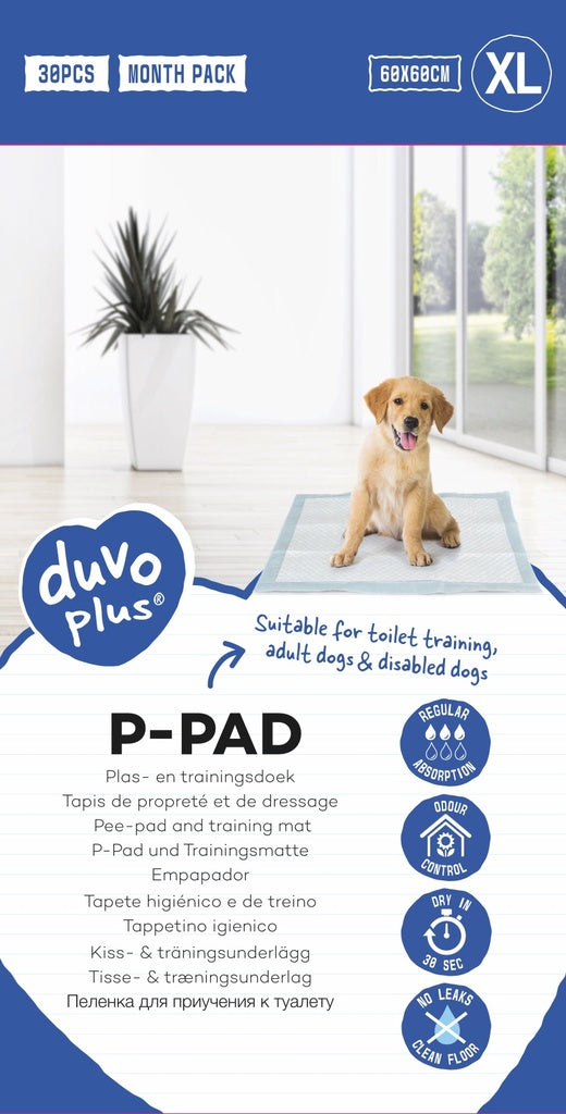 Duvo+ Pet Pad Standard Month Pack XXL-60x90cm 30pcs