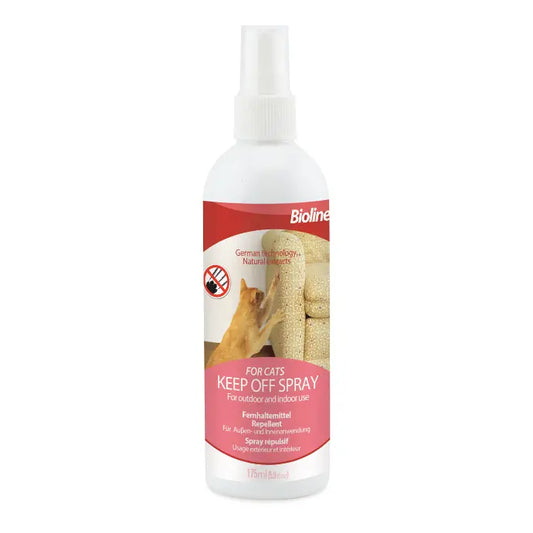 Bioline Keep Off Spray for Cats 209g Pet Behavior Deterrent Spray