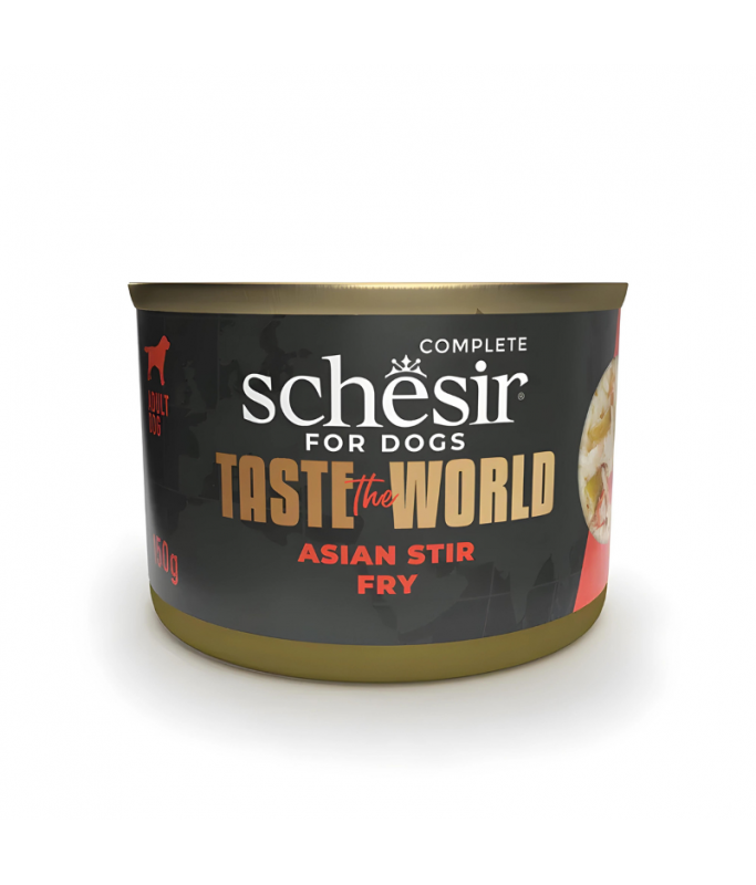 Schesir Dog Wet Food Taste the World – Asian Stir Fry 150G