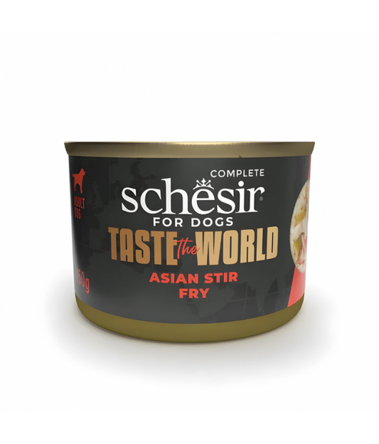 Schesir Dog Wet Food Taste the World – Asian Stir Fry 150G
