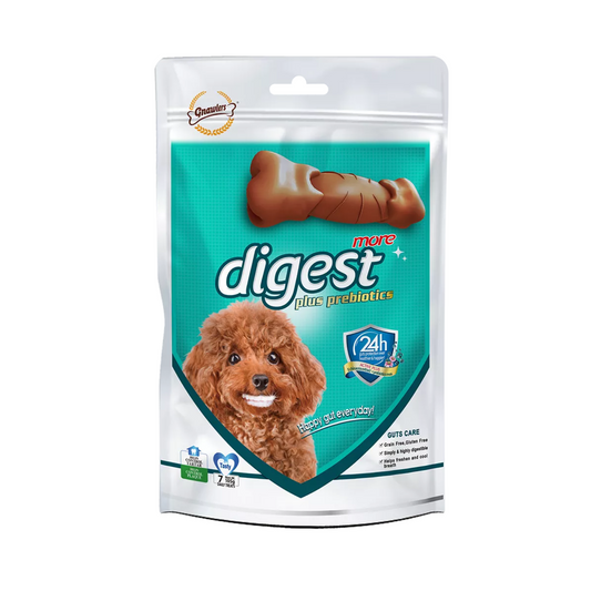 Gnawlers Digest Plus Dog Treats – 7pcs, 105g with Prebiotics