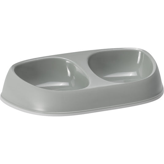Moderna Double Sensibowl Cat Food Bowl – 28.9 x 14.8 x 5.6 cm – 2 x 200ml