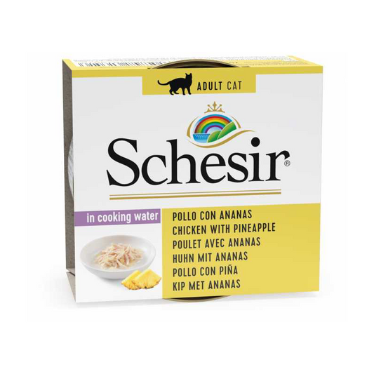 Schesir Cat Wet food Chicken with Pineapple  75G