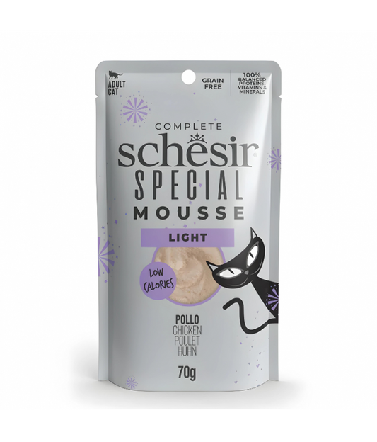 Schesir Cat Mousse Light Formula Chicken 70G