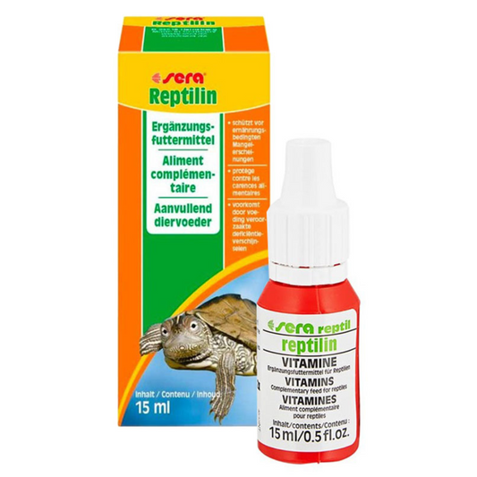 Sera Reptilin Vitamin Supplement – 15ml Liquid Reptile Drops