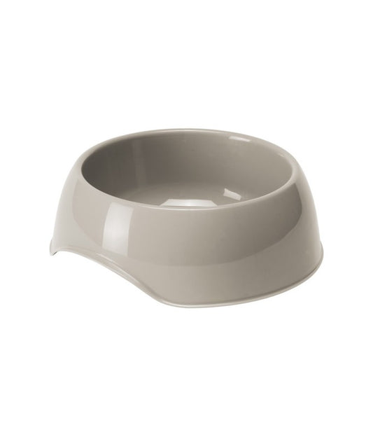 Moderna Gusto Food Bowl – Grey – Size M – Medium Anti-Skid Feeding Bowl for Cats & Dogs