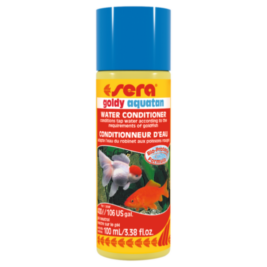 Sera Goldy Aquatan 100ML – Water Conditioner for Goldfish
