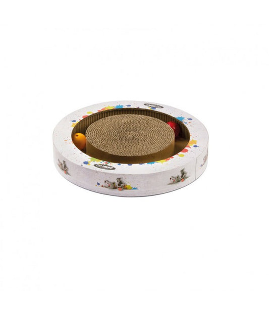 Imac Matisse Cat Scratch Post with Catnip – Durable Sisal Design