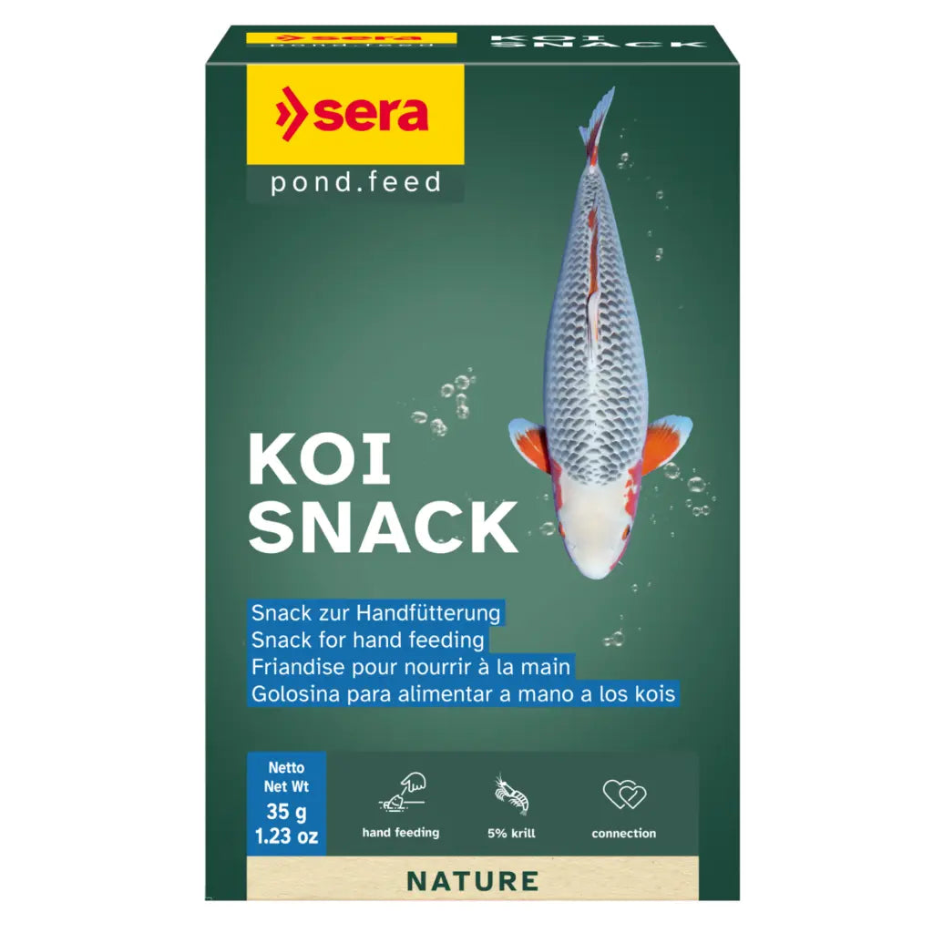 Sera Koi Snack Nature Fish Treats 35G (20 Count) – Floating Sticks
