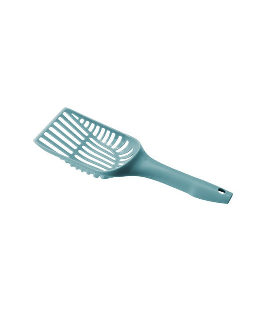 Moderna Handy Cat Litter Scoop AI44 – Light Blue – Compact Litter Cleaner with Fine Slots