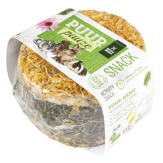 Witte Molen Puur Pauze Rice Disk – Herbs & Flowers Yellow 100g