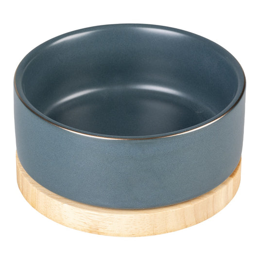 Duvo+ Feeding Bowl Stone Timber