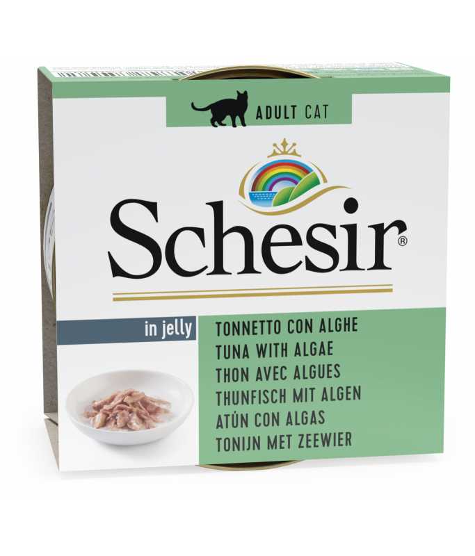 Schesir Cat Wet Food Tuna with Algae 85G