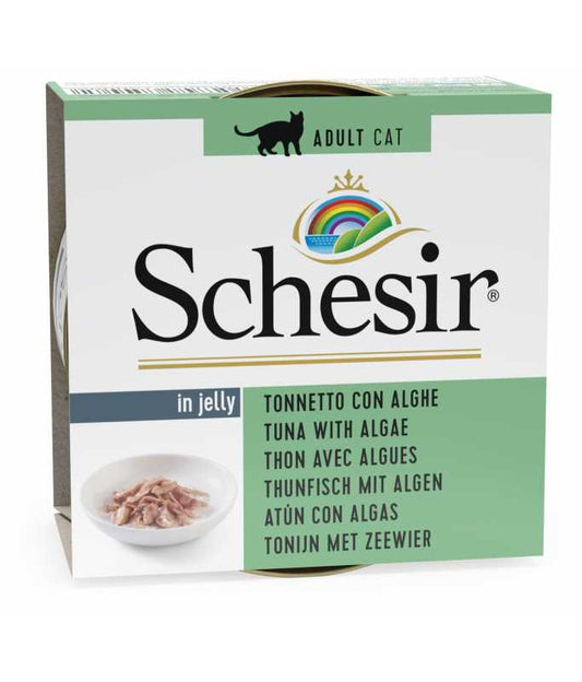 Schesir Cat Wet Food Tuna with Algae 85G