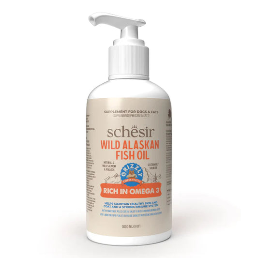 Schesir Grizzly Omega Fish Oil for Pets 500ml
