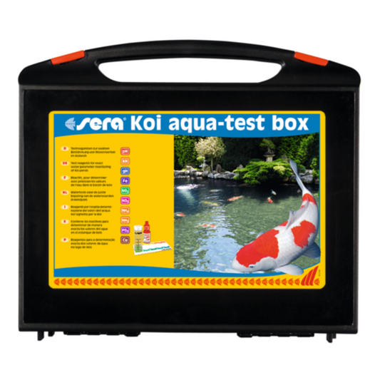Sera Koi Aqua-Test Box – Complete Pond Water Quality Testing Kit