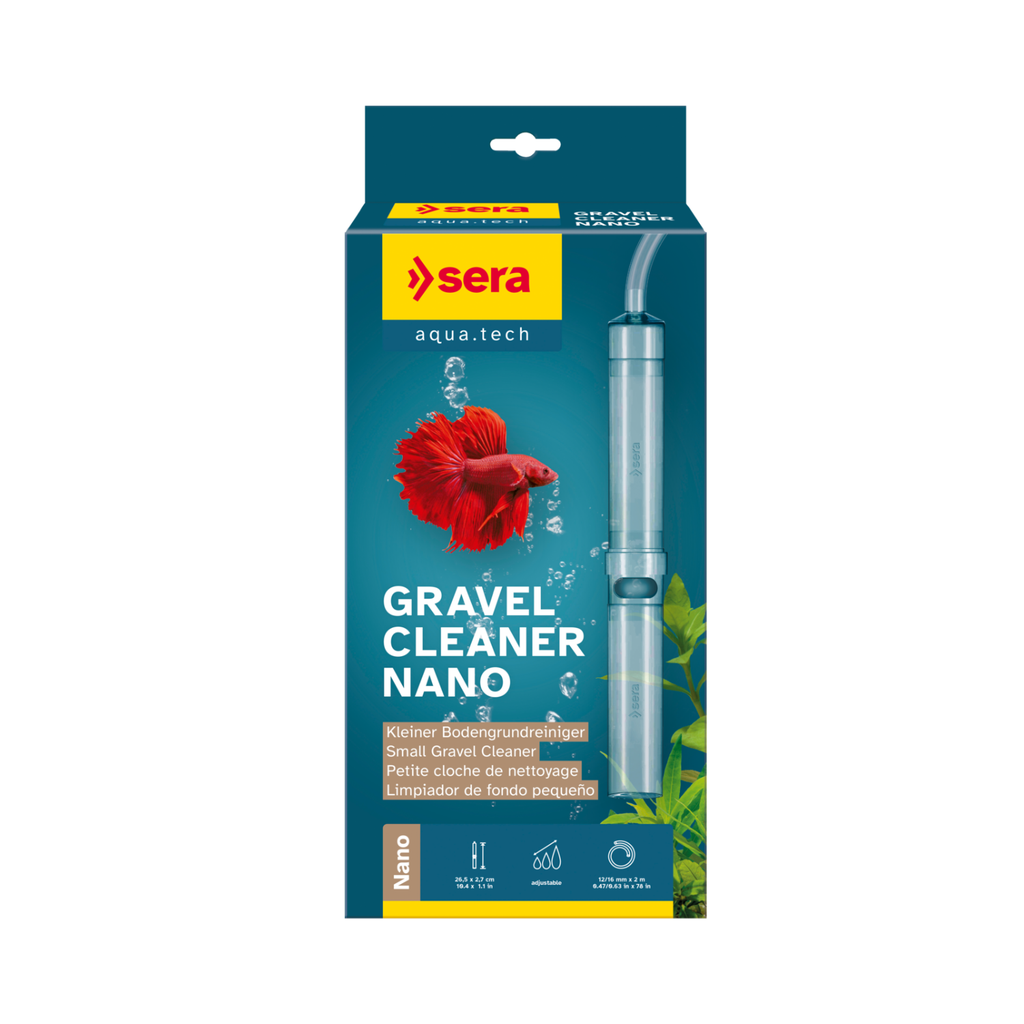 Sera Nano Gravel Cleaner – Compact Aquarium Substrate Vacuum
