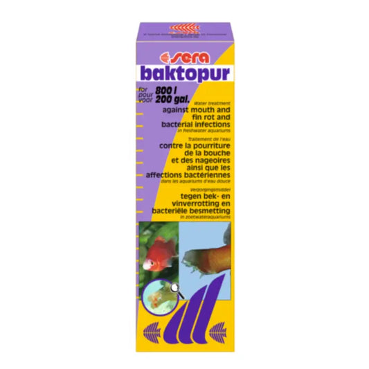 Sera Baktopur Aquarium Treatment 50ML – Bacterial Control