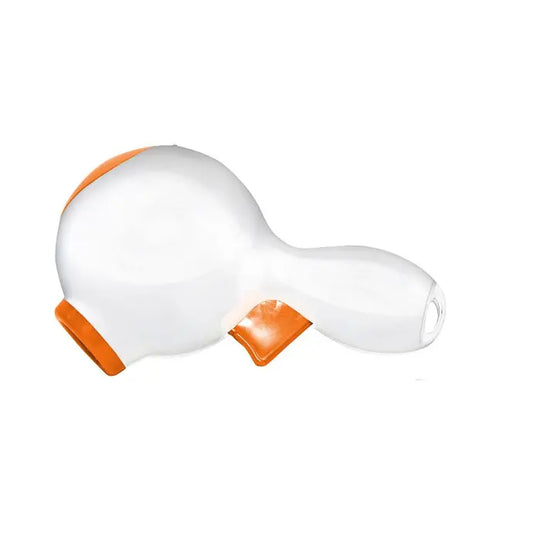 Duvo+ Pet Treat Launcher – White Interactive Dog Treat Dispenser