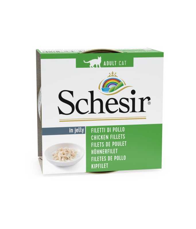 Schesir Cat Wet Food Chicken Fillets 85G