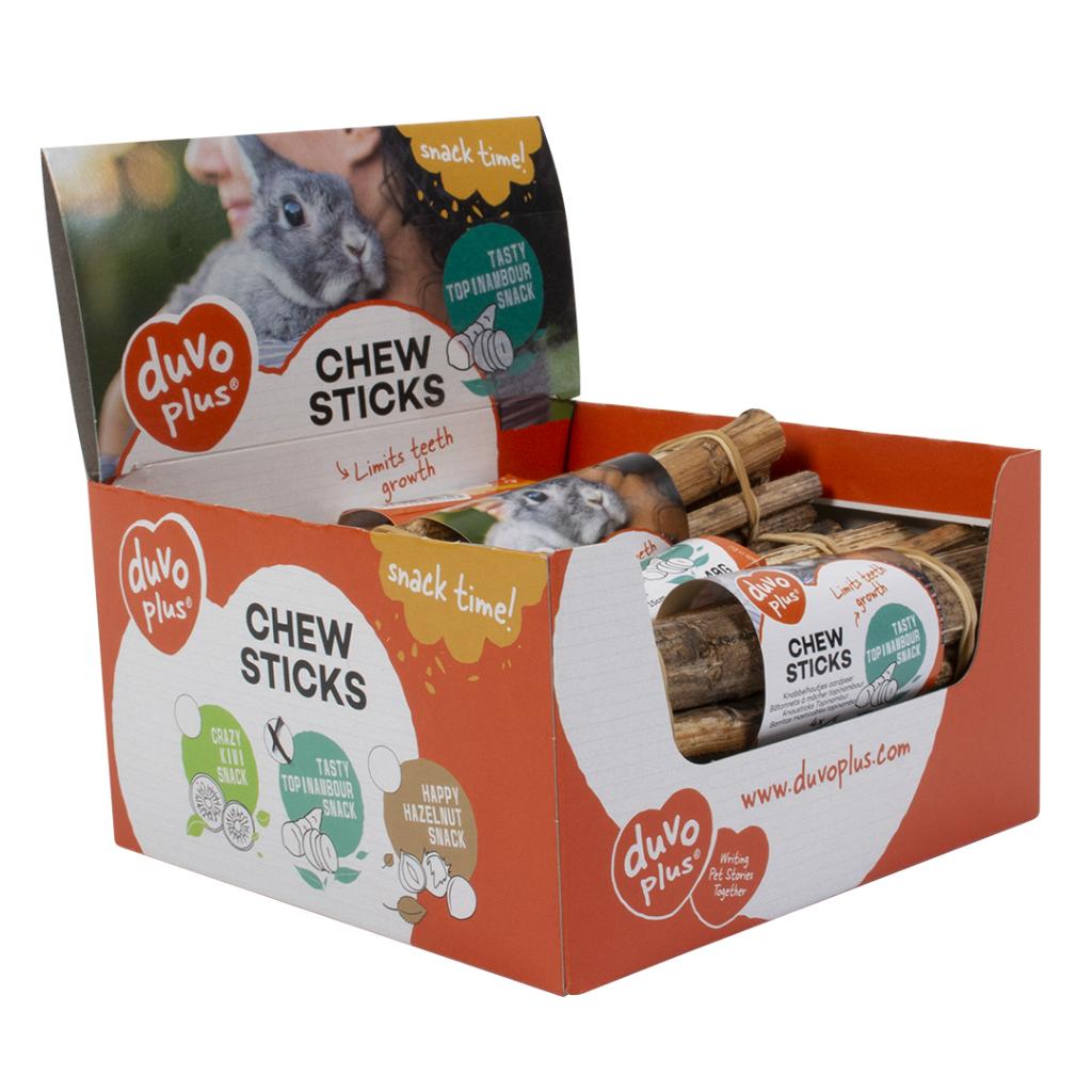 Duvo+ Chew Sticks for Rodents 4pc – Topinambour Flavor