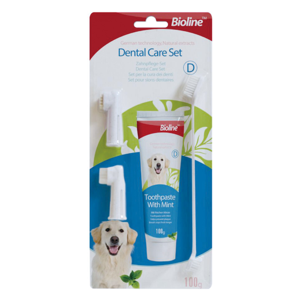 Bioline Dental Care Set 100g  Mint Flavor Oral Hygiene Kit