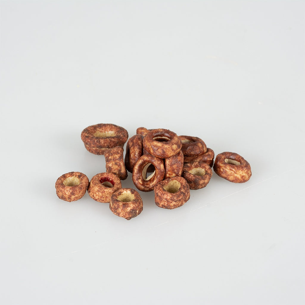 Duvo+ Crunchy Salmon Rings for Cats – 50g Protein Snacks