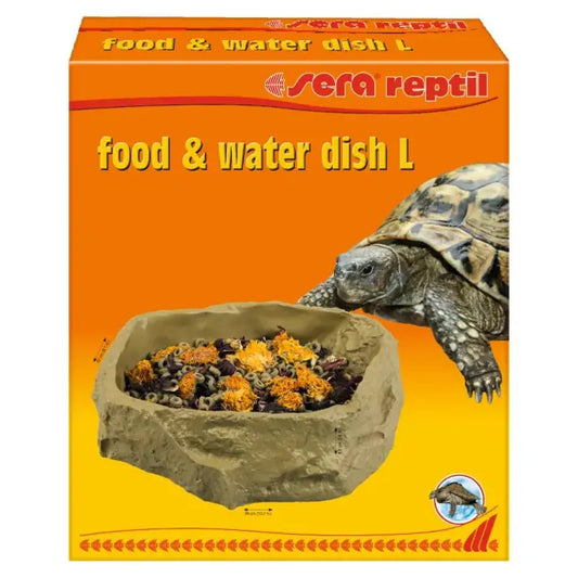 Sera Reptile Food & Water Dish – Large Terrarium Accessory