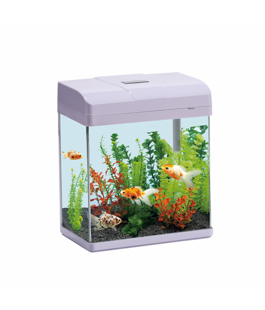 Karis PF-Series Compact Aquarium – 235×160×280 mm – White