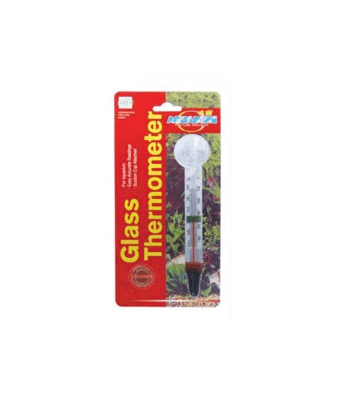 KW Zone Glass Thermometer – Accurate Aquarium Temperature