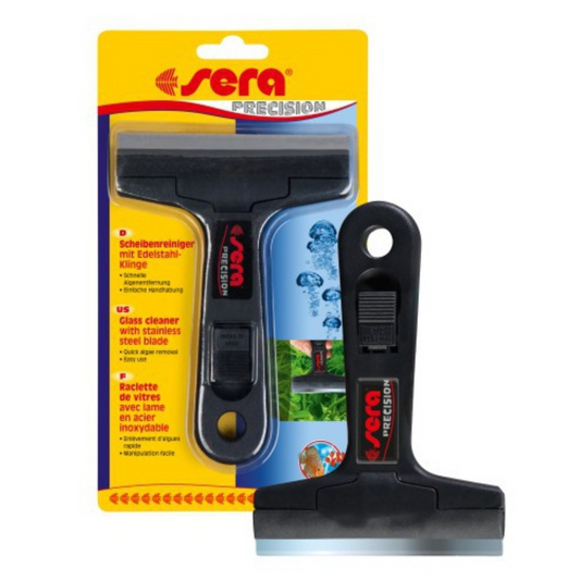 Sera Aquarium Glass Cleaner – Stainless Steel Blade Scraper