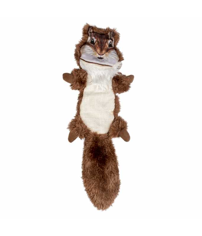 Duvo+ Forest Friends Squirrel Dog Toy – 44cm Soft Plush