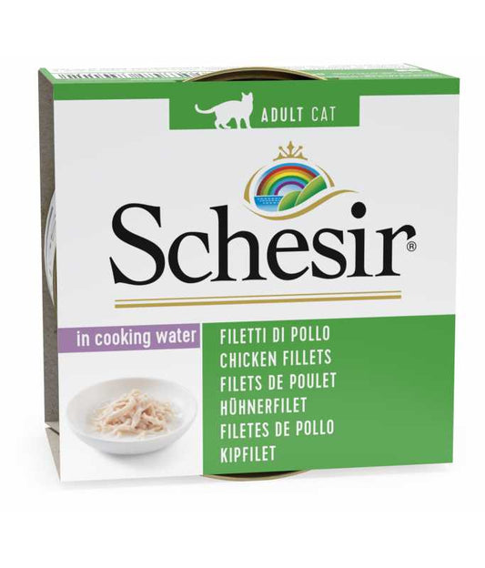 Schesir Cat Wet Food Chicken Fillets Natural Style 85G