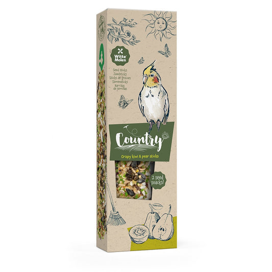Witte Molen Seed Sticks for Parakeets – Kiwi & Pear (2pcs / 140g)